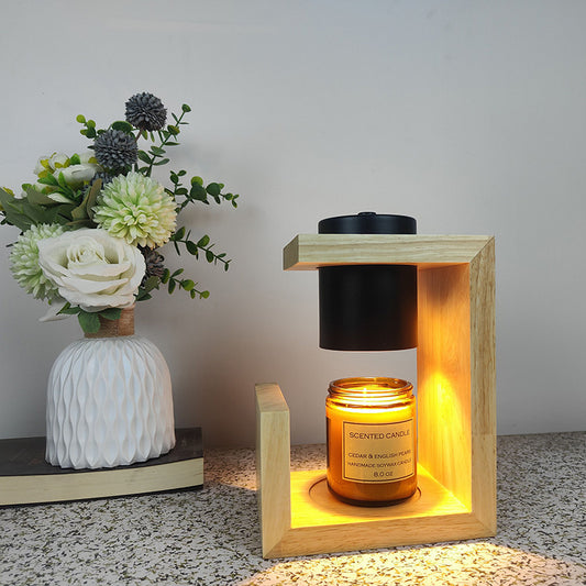 Oak Haven Candle Warmer Lamp