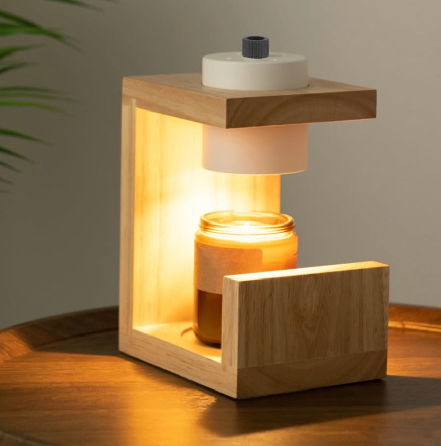 Oak Haven Candle Warmer Lamp
