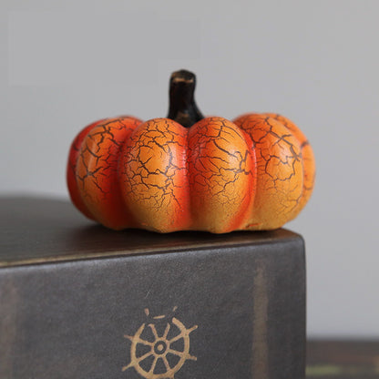 Creepy Crackle Pumpkins