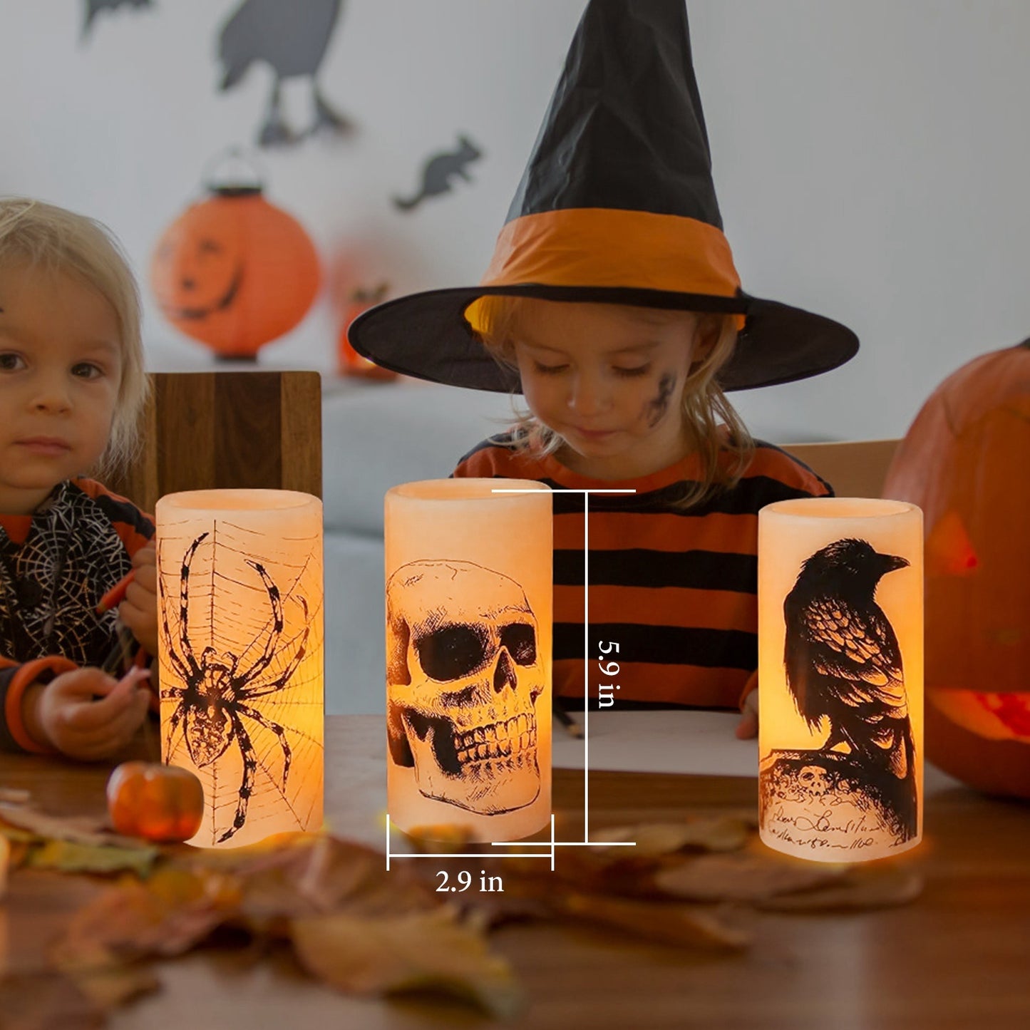 Phantom Flame Candles
