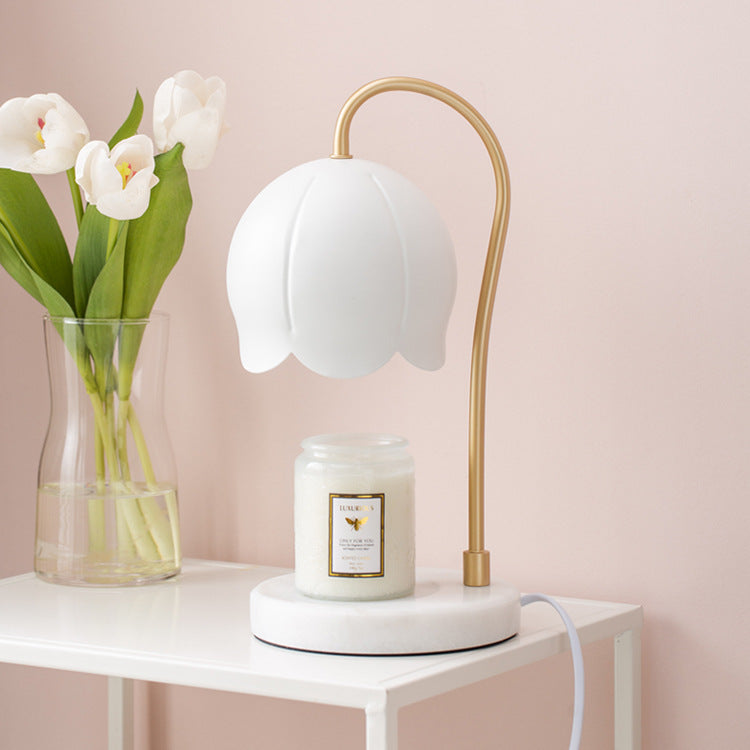 Tranquil Glow Candle Wamer Lamp
