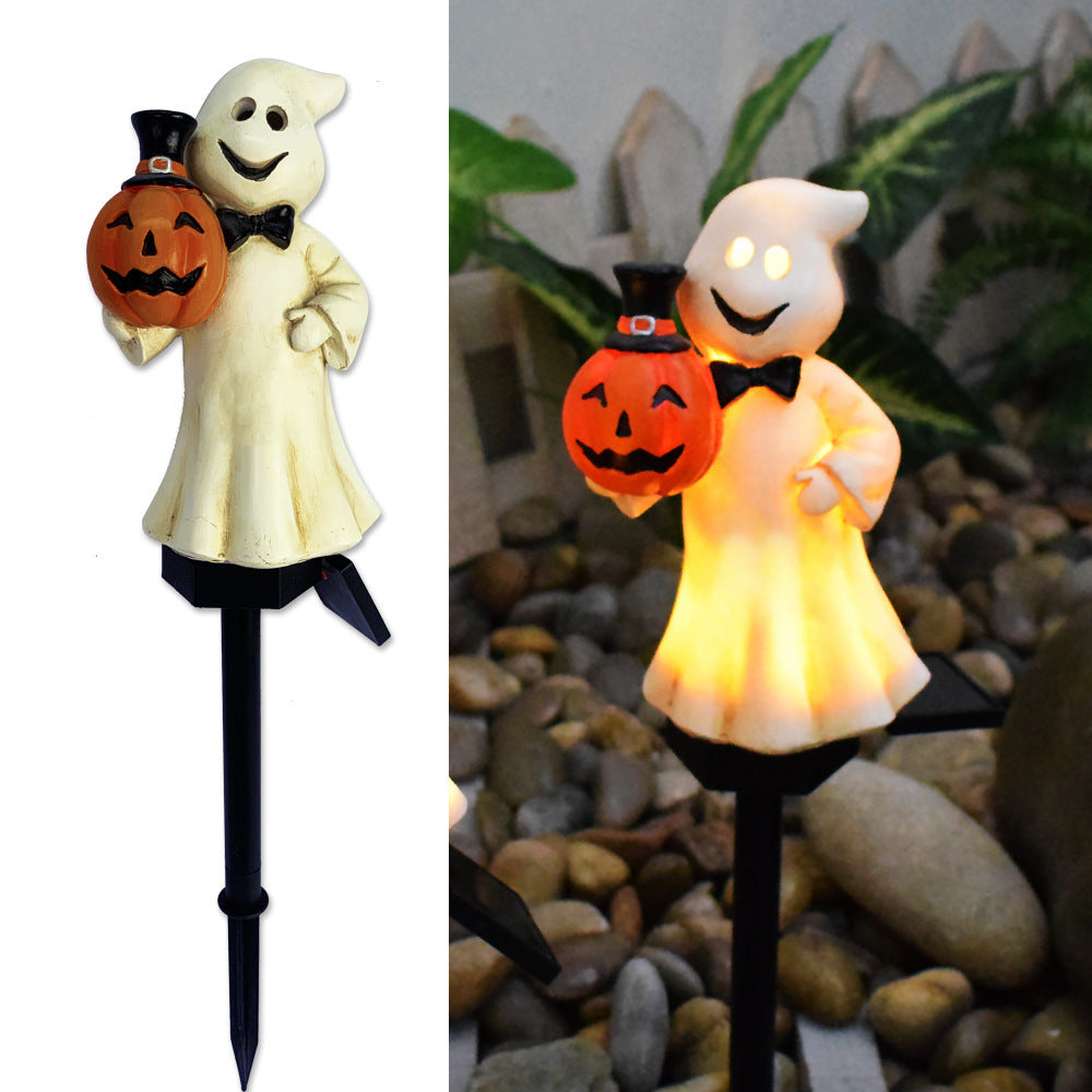 Wicked Pumpkin Solar Lights