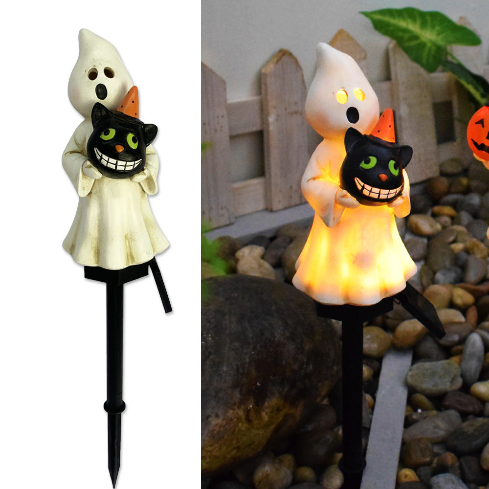Wicked Pumpkin Solar Lights