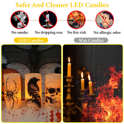 Phantom Flame Candles