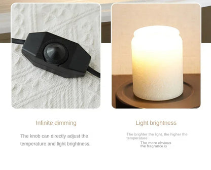 Golden Haven Candle Warmer Lamp